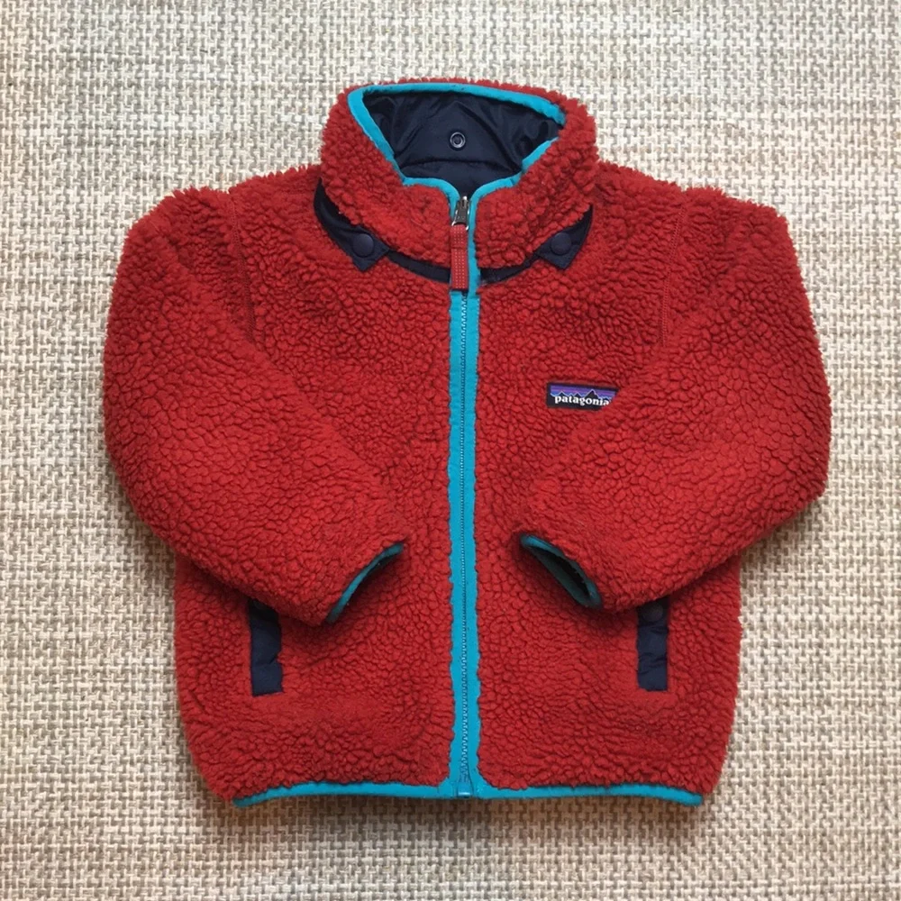 Patagonia Reversible Tribbles Jacket (size 2T)